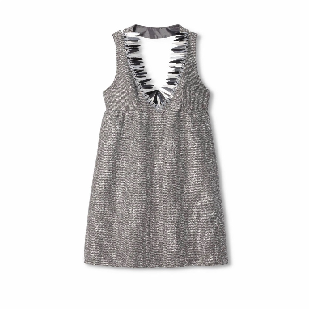 Anna Sui for Target metallic tweed shift dress
